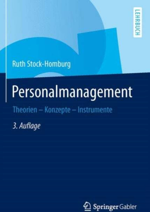 Personalmanagement av Ruth Stock-Homburg