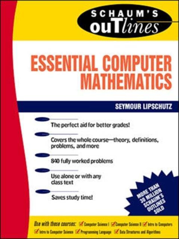 Schaum's Outline of Essential Computer Mathematics av Seymour Lipschutz