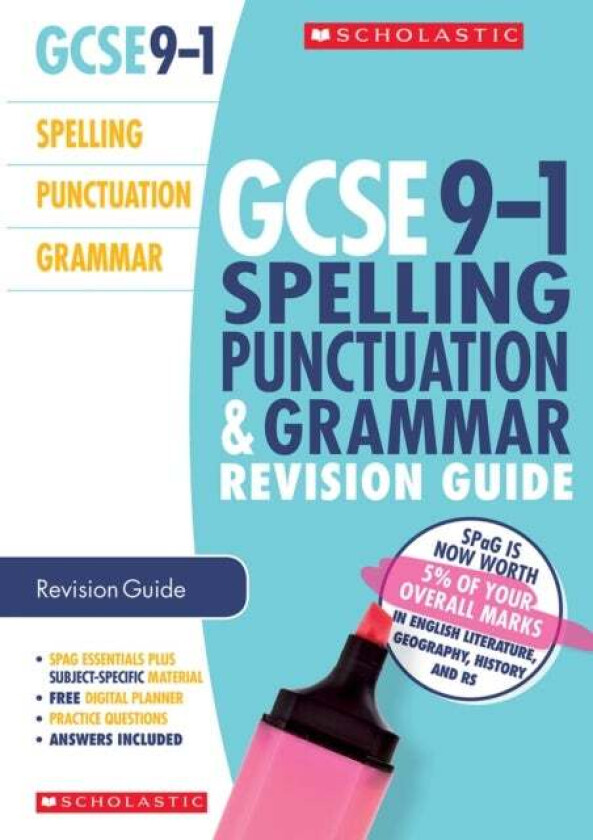 Spelling, Punctuation and Grammar Revision Guide for All Boards av Annabel Wall, Wendy Ilderton, Rose Taylor, Charlotte Gallimore