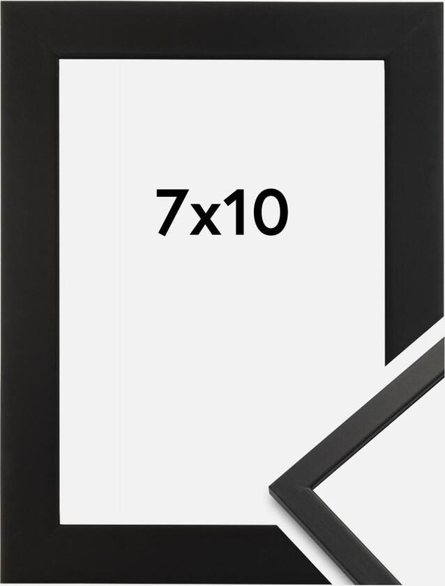 Ramme Edsbyn Svart 7x10 Cm