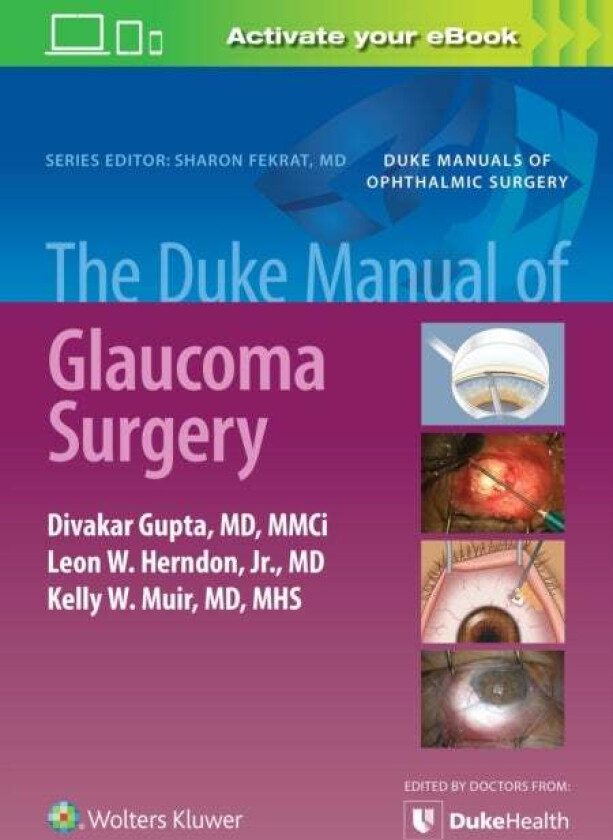 The Duke Manual of Glaucoma Surgery av Divakar Gupta, Kelly Muir, Leon Jr. Herndon