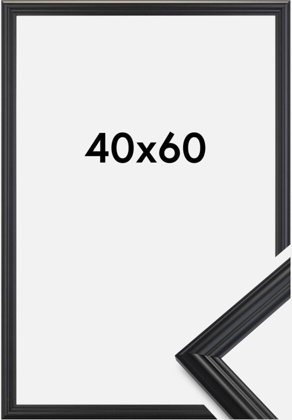 Ramme Siljan Svart 40x60 Cm