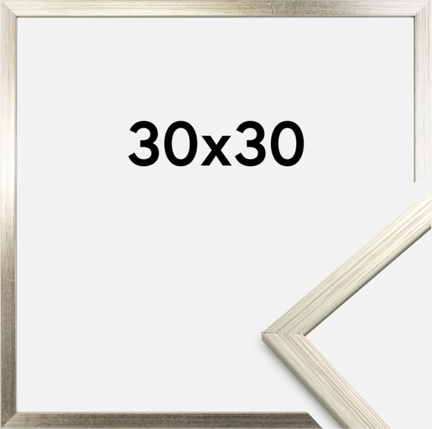 Ramme Edsbyn Sølv 30x30 Cm