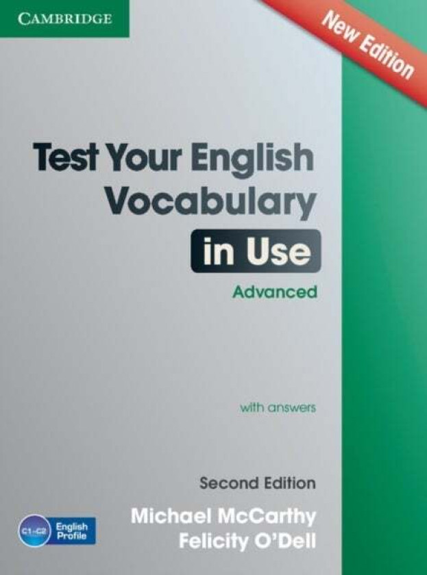 Test Your English Vocabulary in Use Advanced with Answers av Michael (University of Nottingham) McCarthy, Felicity O'Dell