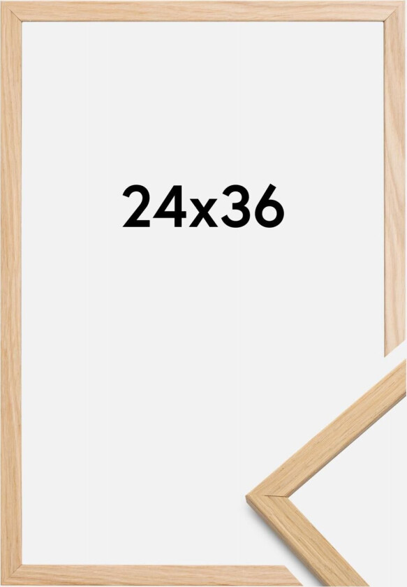 Ramme Edsbyn Akrylglass Eik 24x36 Cm