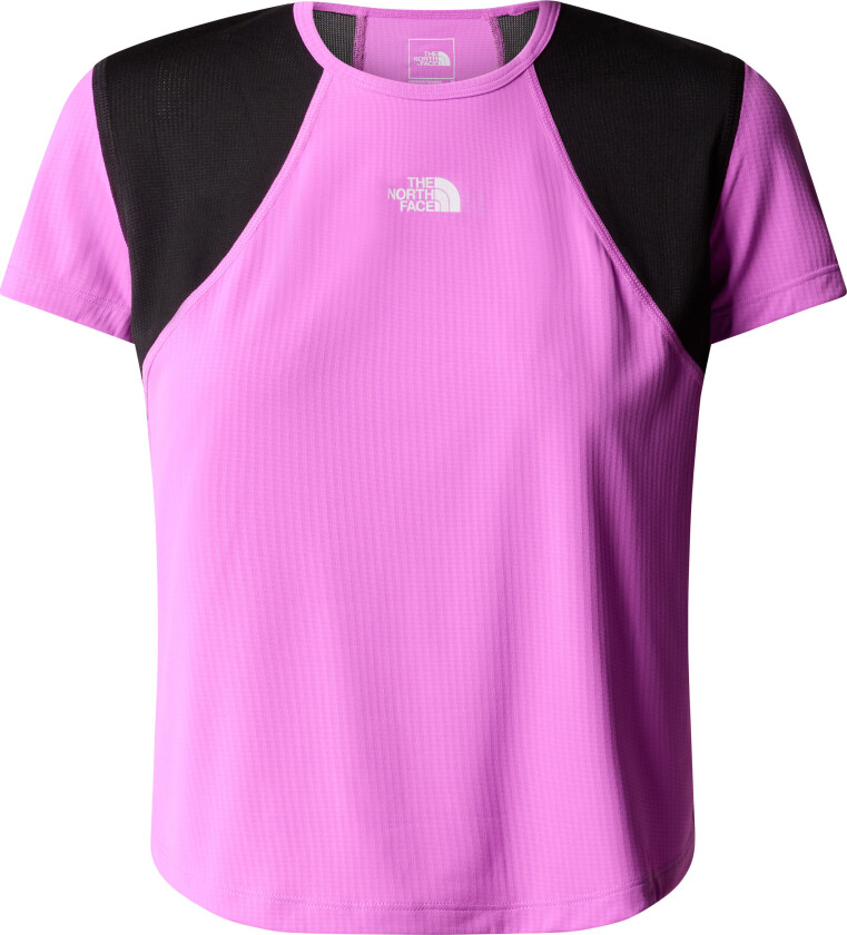 Women's Lightbright Short Sleeve Tee Violet Crocus/Tnf Black S, Violet Crocus/Tnf Black