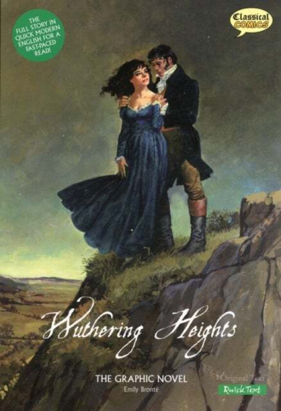 Wuthering Heights the Graphic Novel Quick Text av Emily Bronte