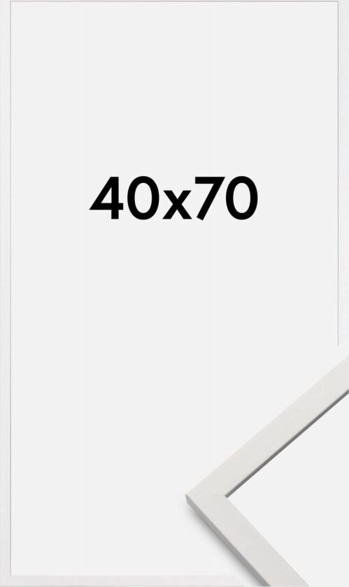 Ramme Edsbyn Hvit 40x70 Cm