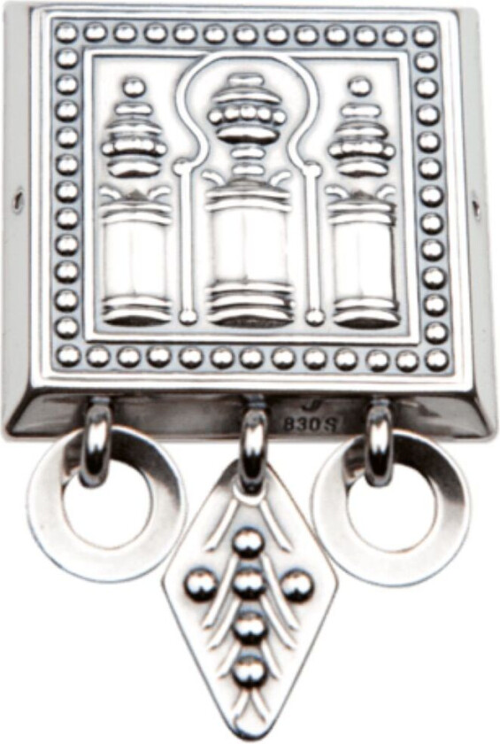 Beltestøl Averøy stor i 830 oksidert sølv