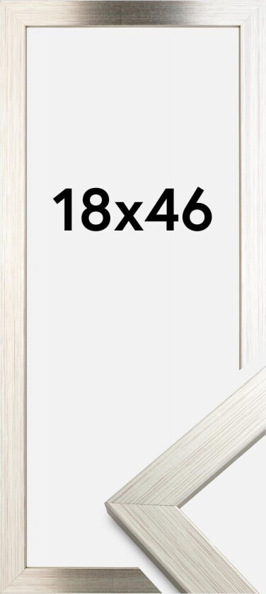 Ramme Silver Wood 18x46 Cm