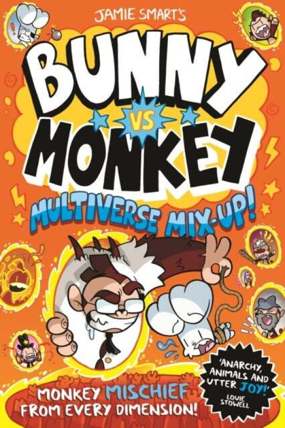 Bunny vs Monkey: Multiverse Mix-up! av Jamie Smart