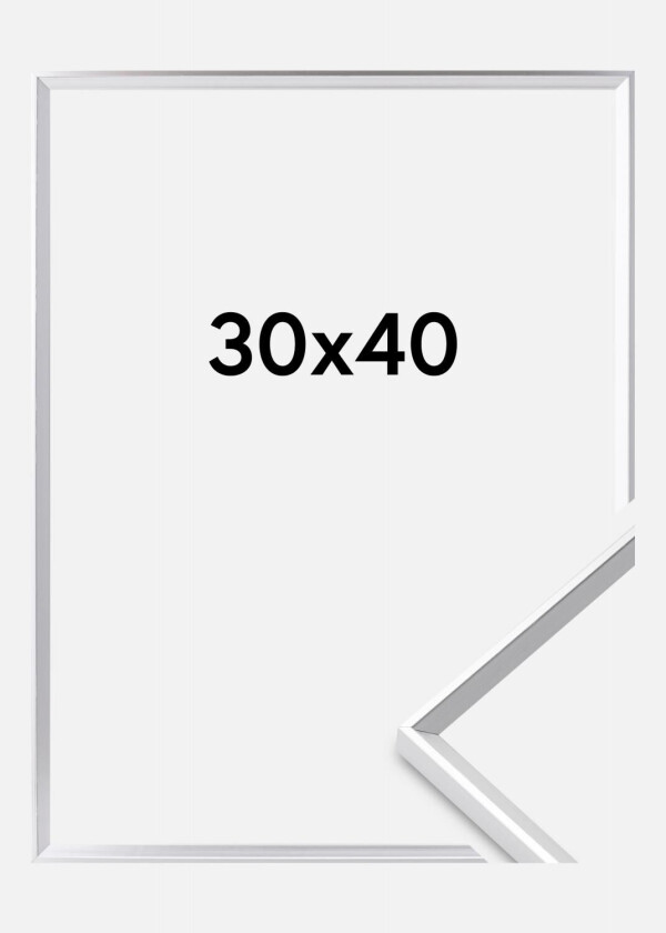 Ramme Desire Akrylglass Sølv 30x40 Cm