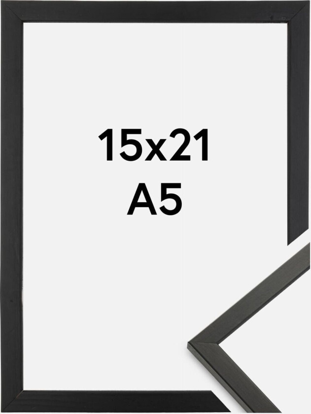 Ramme Galant Akrylglass Svart 15x21 Cm (A5)