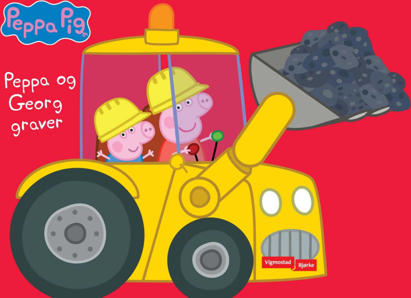 Peppa og Georg graver