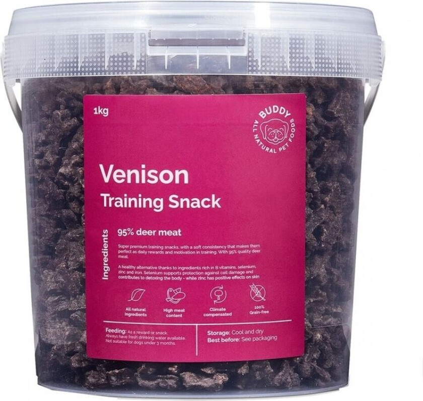 Hundegodteri Hjort 1 kg