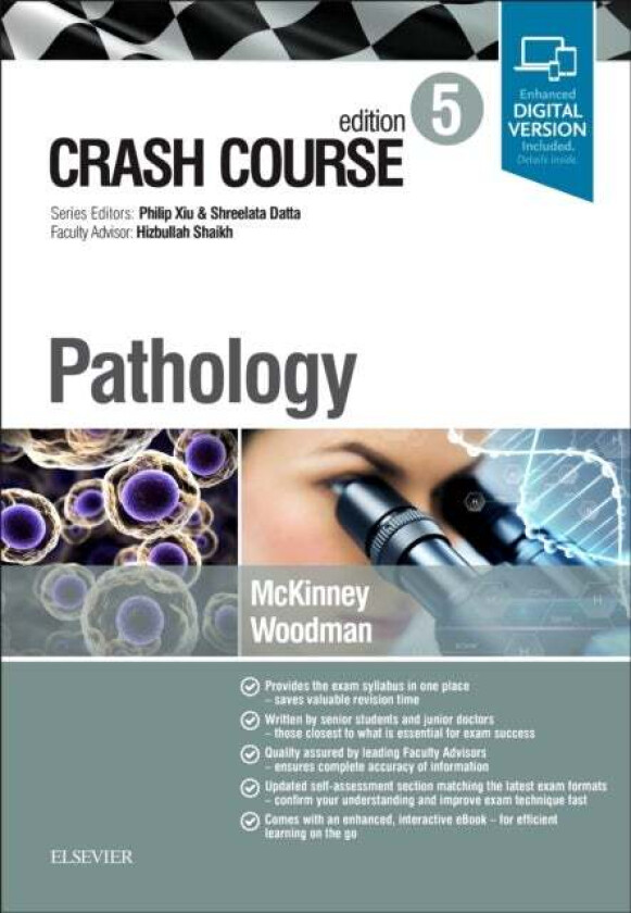 Crash Course Pathology av Olivia BA MBBS FRCPath (Consultant HIstopathologist Kings College Hospital London UK.) Mckinney, Isabel MA (Cantab) MSc MBBS
