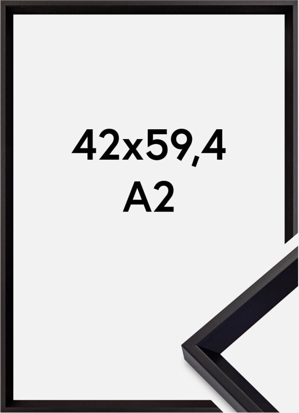 Ramme Globe Akrylglass Svart 42x59,4 Cm (A2)