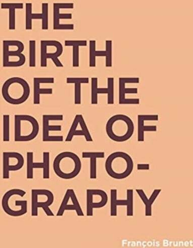 The Birth of the Idea of Photography av Francois (Universite Paris Diderot) Brunet