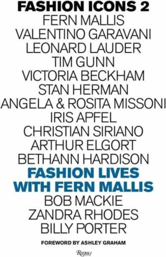 Fashion Icons av Fern Mallis