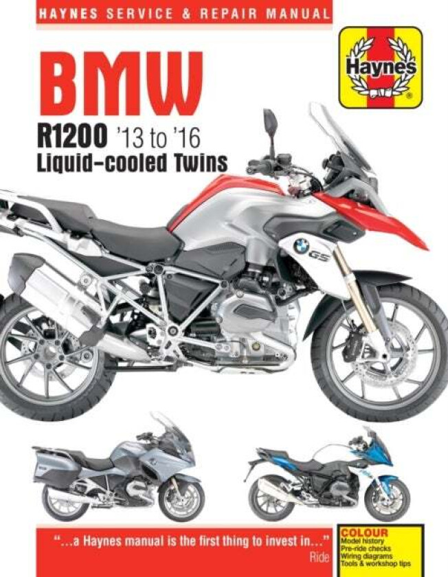 BMW R1200 dohc liquid-cooled Twins (13 - 16) Haynes Repair Manual av Matthew Coombs