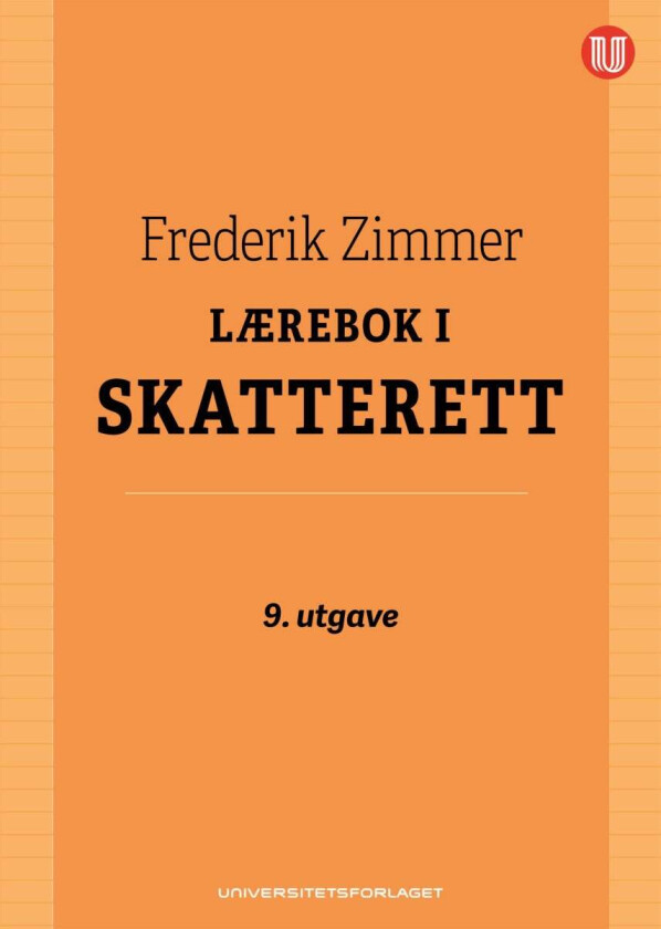 Lærebok i skatterett av Frederik Zimmer