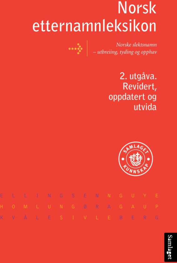 Norsk etternamnleksikon av Olav Veka