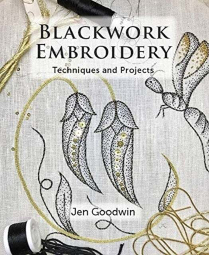 Blackwork Embroidery av Jen Goodwin