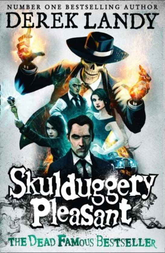 Skulduggery Pleasant av Derek Landy