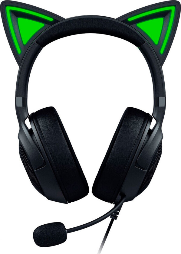 Kraken Kitty V2 Usb Headset Chroma Rgb - Svart