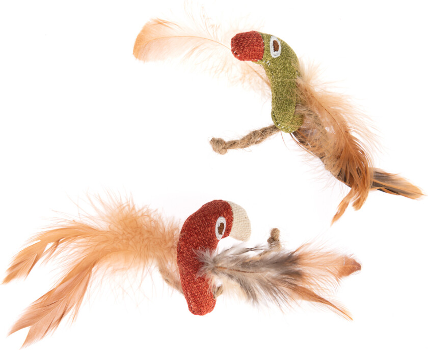 kattelekesett tukaner med kattemynte - 2- pakning