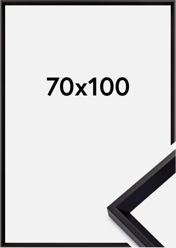 Ramme Globe Akrylglass Svart 70x100 Cm