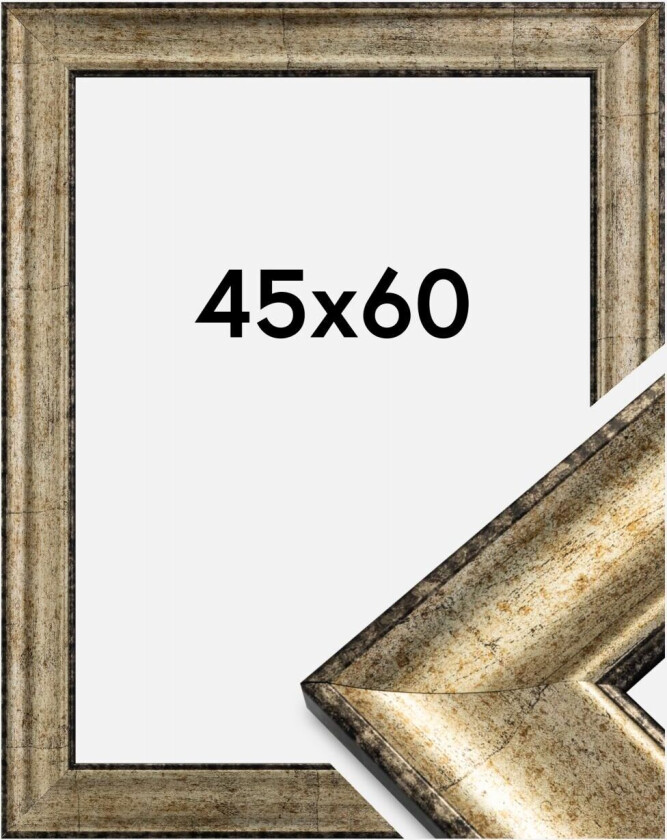 Ramme Saltsjöbaden Akrylglass Antikk Gull 45x60 Cm