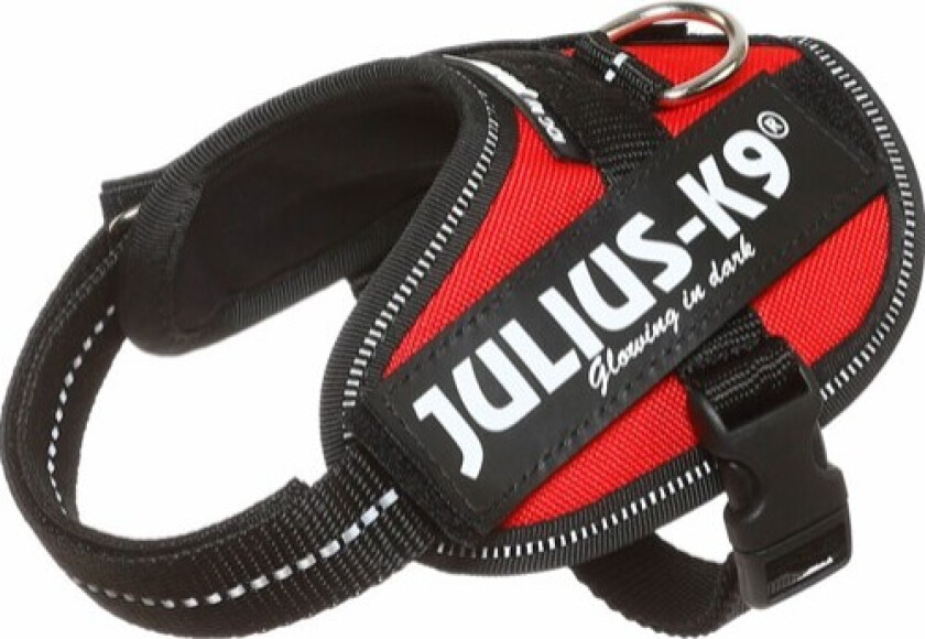 Rød IDC Hundesele 33 - 45 cm