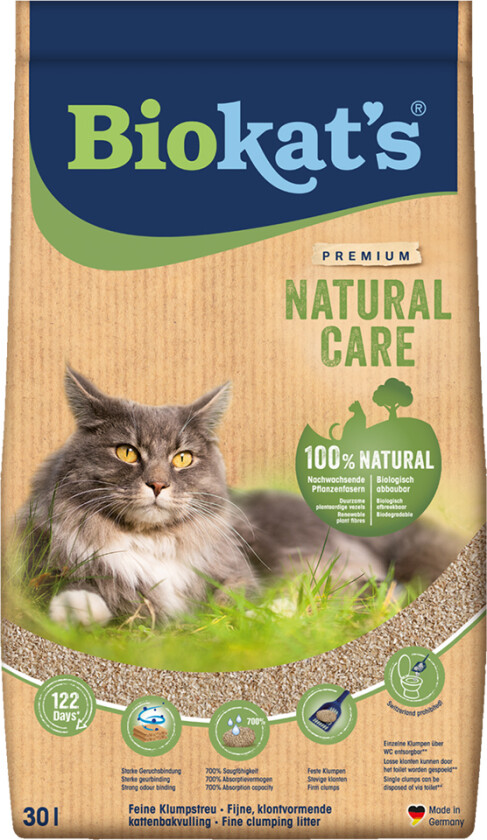 Natural Care kattesand - 2 x 30 L