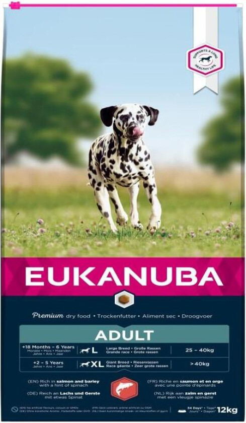 Eukanuba Dog Adult Large Breed Salmon & Barley (12 kg)
