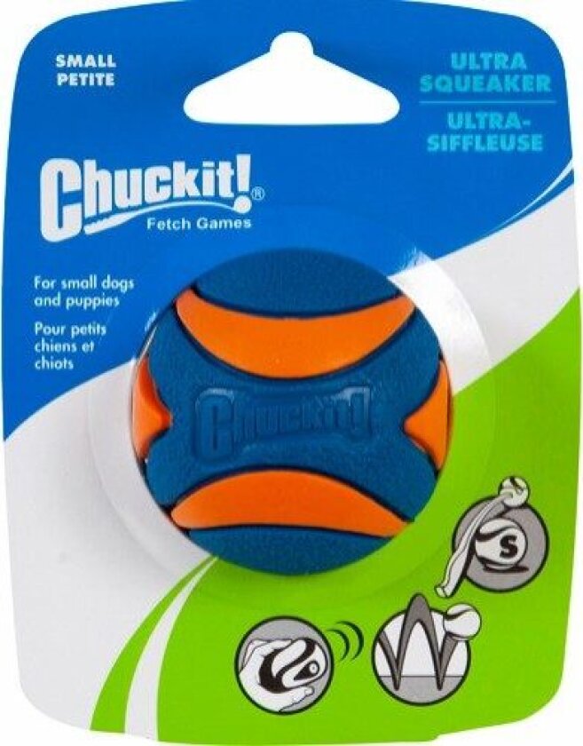 Ultra Squeaker Ball 1pk S