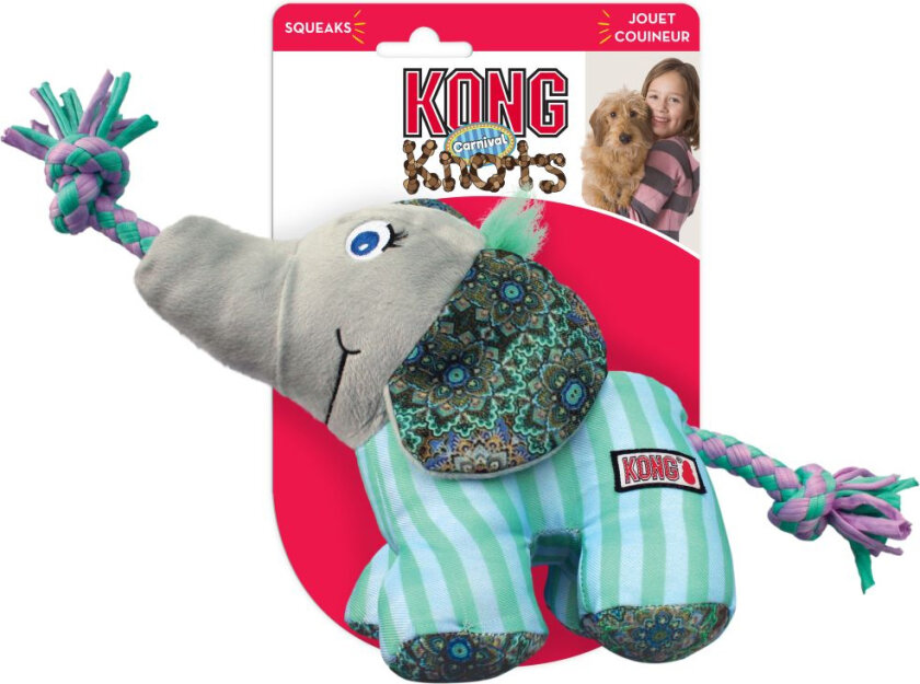 Knots Carnival Elefant - Str S/M: L 9 x B 17 x H 13 cm