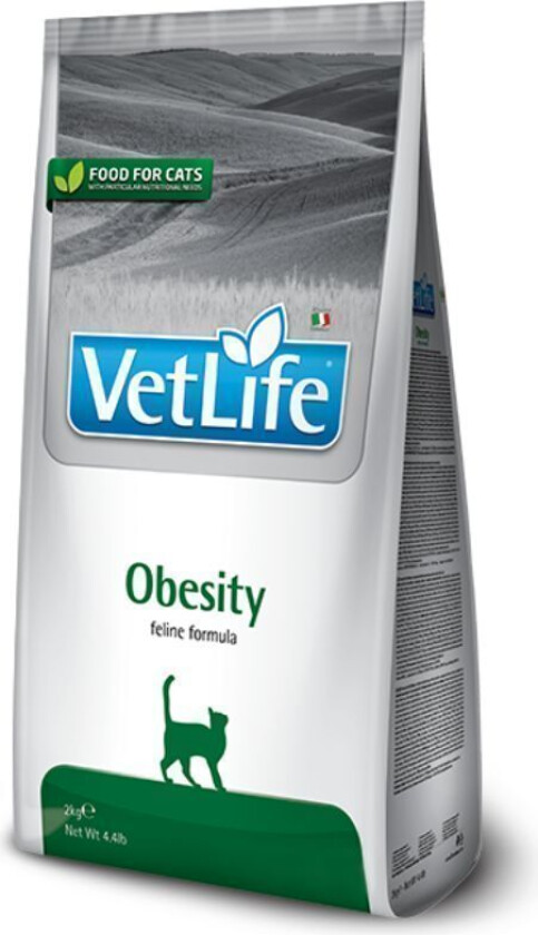 VetLife Obesity Tørrfôr til katt 2 kg