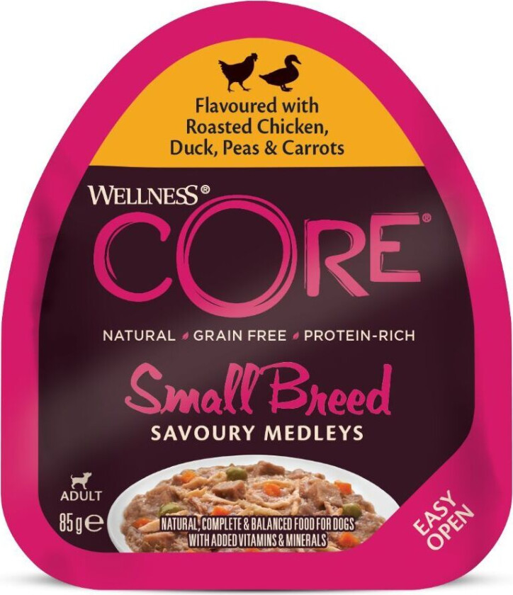 CORE Dog SM Chicken and Duck 85 g