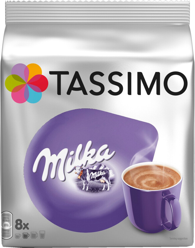 Tassimo Milka Sjokoladedrikk 8 kapsler