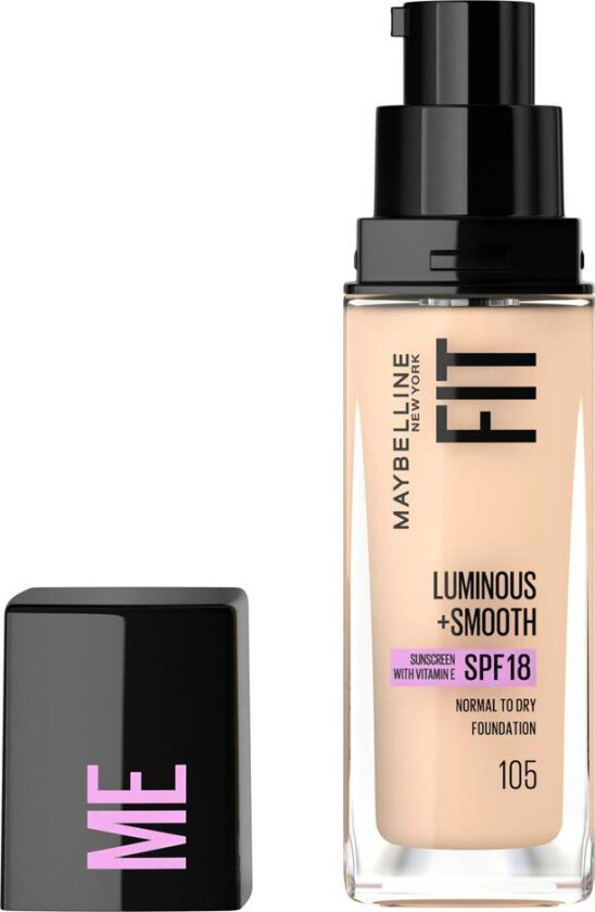 Bilde av Maybelline Fit Me Foundation Luminous+Smooth Natural Ivory