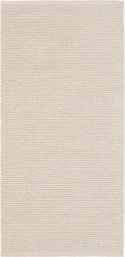 Dalarö Ullmatte 75x150 cm - Hvit
