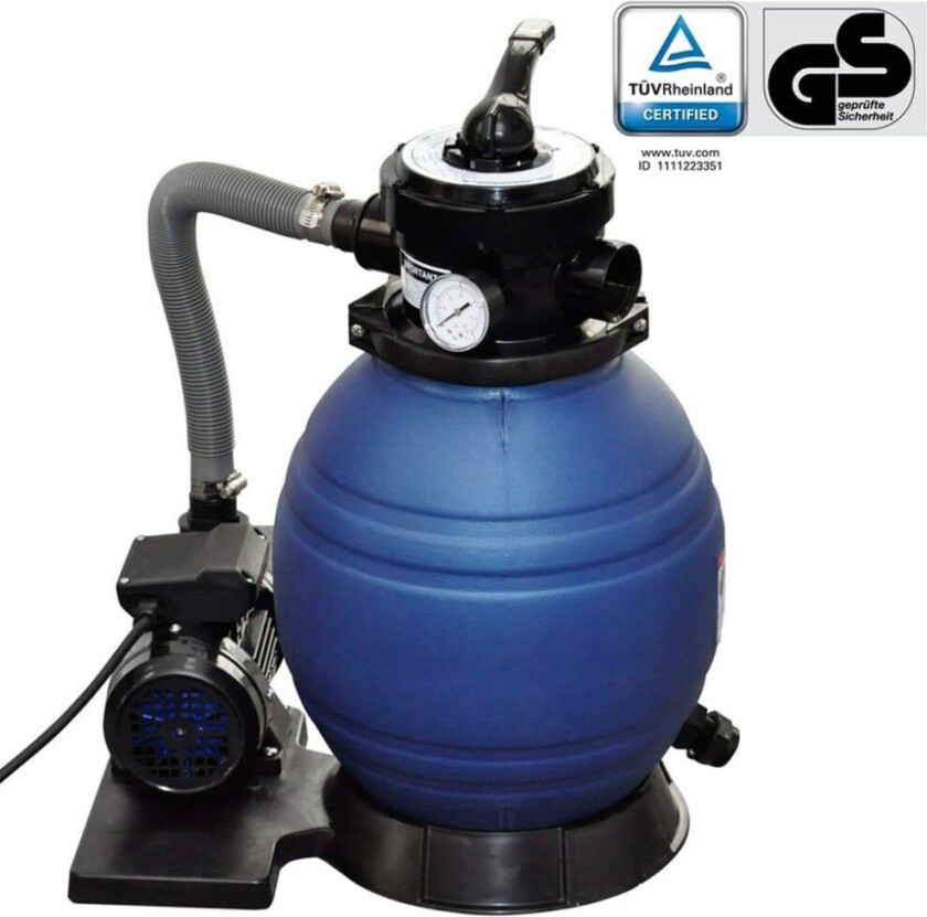 Sandfilterpumpe 400 W 11000 l/t