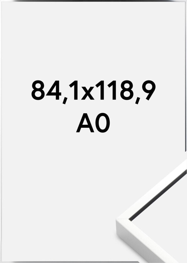 Ramme  Premium Alpha Blank Sølv 84,1x118,9 Cm (A0)