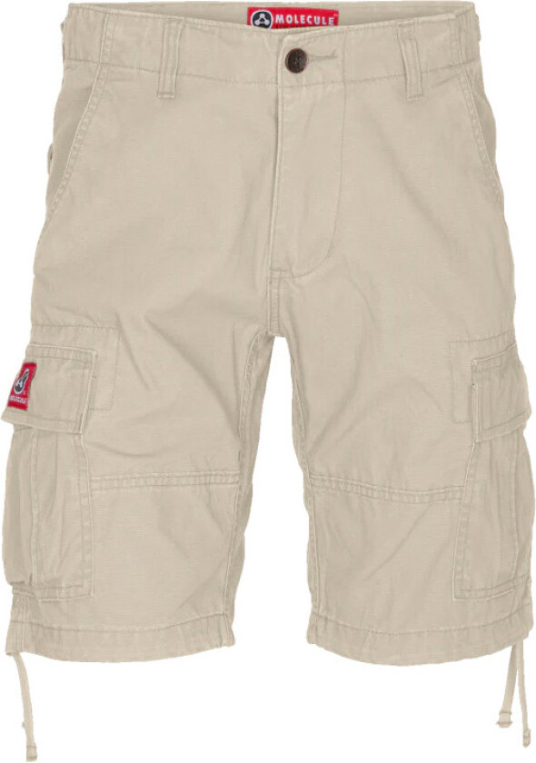 Molecule Shortcuts Shorts (Above knee)-Beige-L
