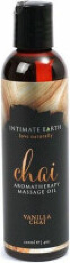 Erotisk massasjeolje Intimate Earth Chai Vanilla Sweet