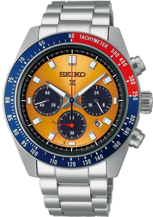 Prospex SSC947P1 - Kvarts - Sølv - Herreklokker - Rustfritt stål - ledd m/pin - Safir