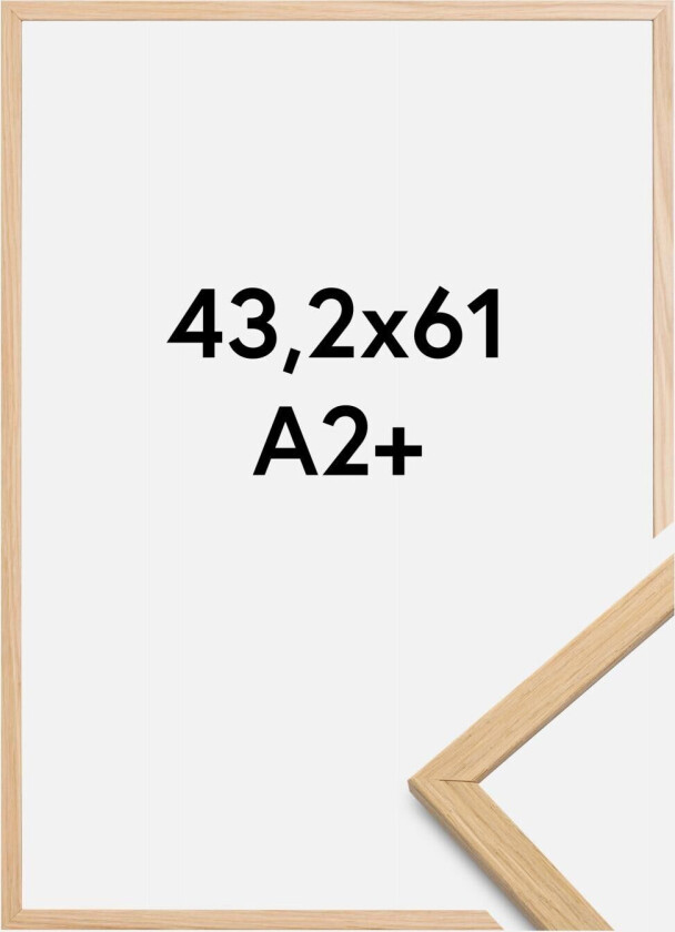 Ramme Edsbyn Akrylglass Eik 43,2x61 Cm (A2+)