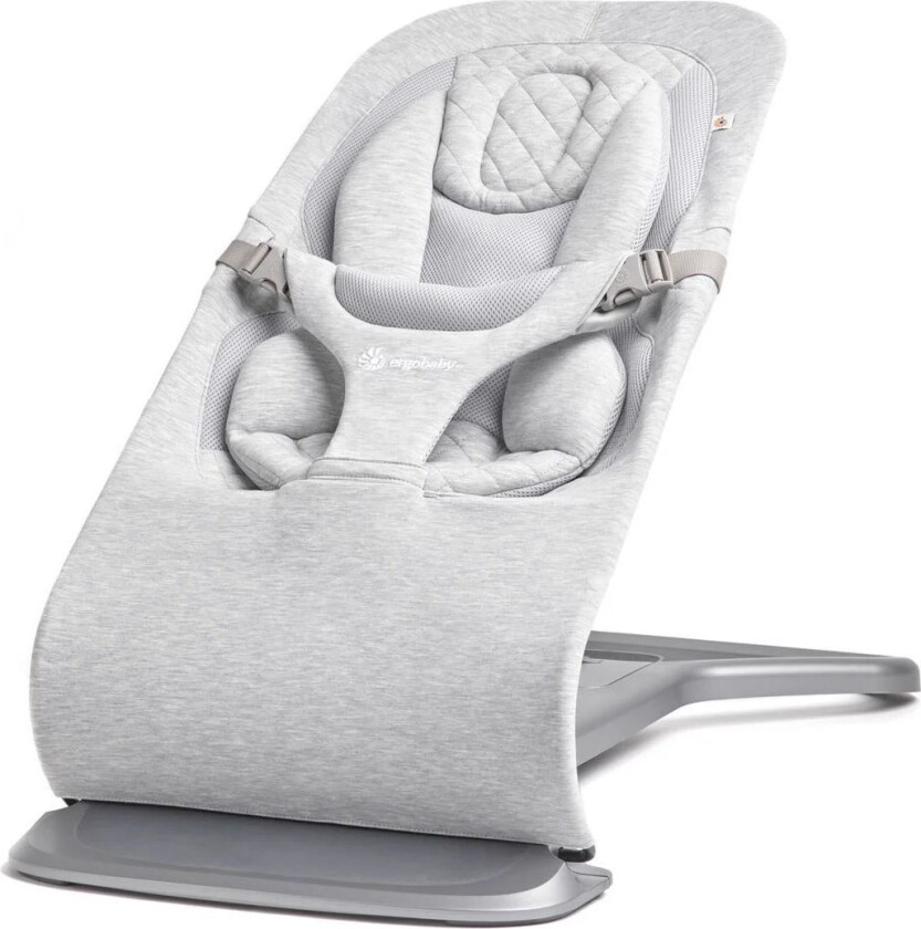 Evolve Vippestol, 3-i-1, Light Grey Mesh