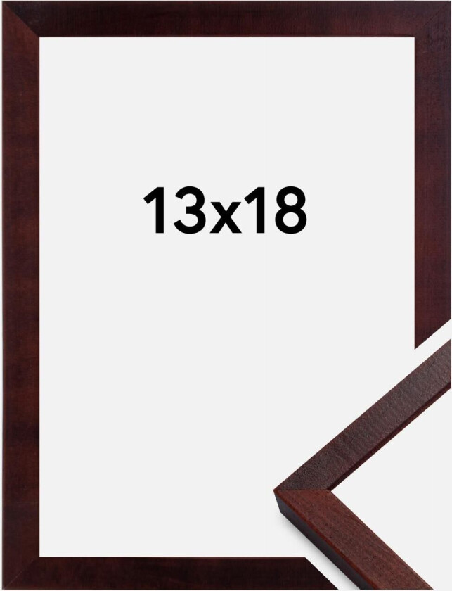 Ramme Peppers Mahogni 13x18 Cm